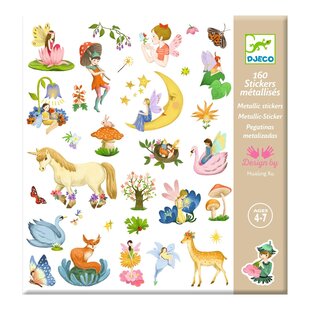 Djeco stickers fantaisie 160 piéces