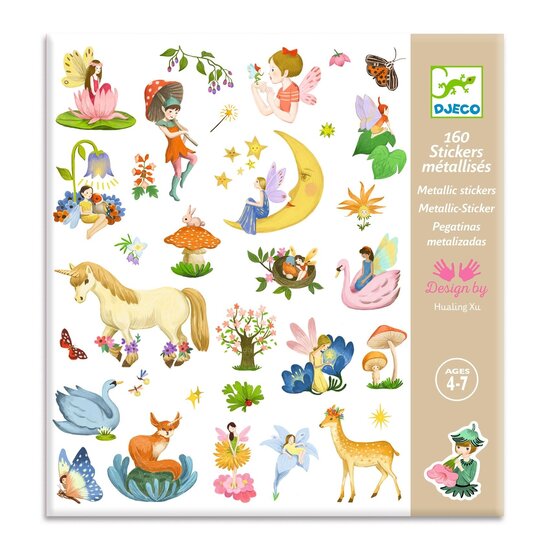 Djeco Djeco stickers fantaisie 160 piéces