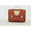 Own Stuff Own Stuff cartable maternelle en cuir Teddy Chestnut