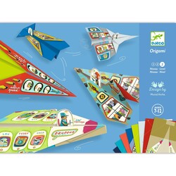 Djeco | Feuilles de papier pour origami Avions