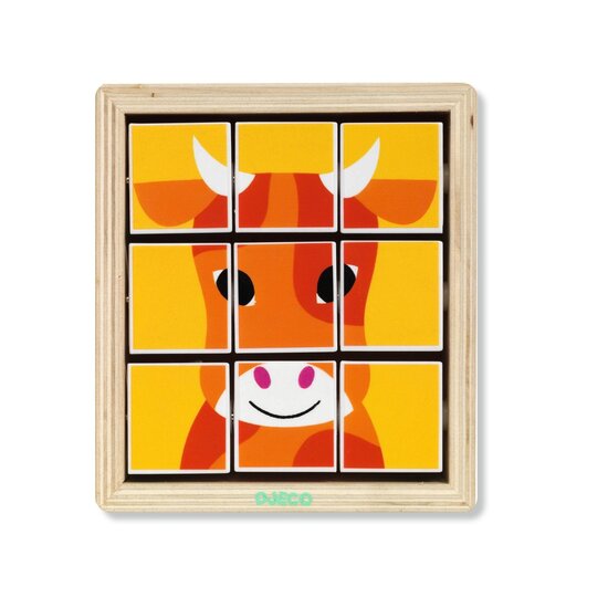 Djeco Puzzle cubes Animoroll - Djeco +2 ans