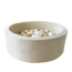 Moje Moje | Piscine à balles en velours doux - Écru 90x30 cm + Balles