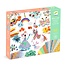 Djeco Djeco set créatif pompons et perles 5-8 ans