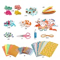 Djeco Djeco set créatif pompons et perles 5-8 ans