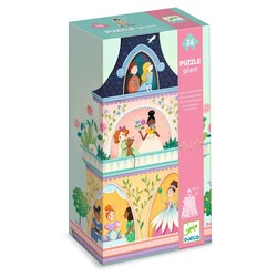 Djeco puzzle La tour des princesses - 36 pièces
