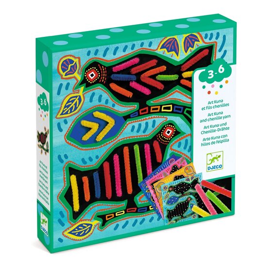 Djeco Djeco Art Kuna fils de chenille 3-6 ans