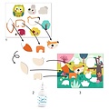Djeco Set créatif Premiers collages animaux Djeco