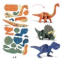 Djeco Set créatif Djeco The world of dinosaurs +6 ans