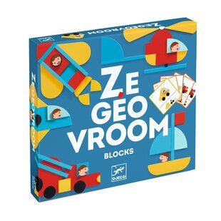Jeu de construction Djeco Ze Geo Vroum +3 ans
