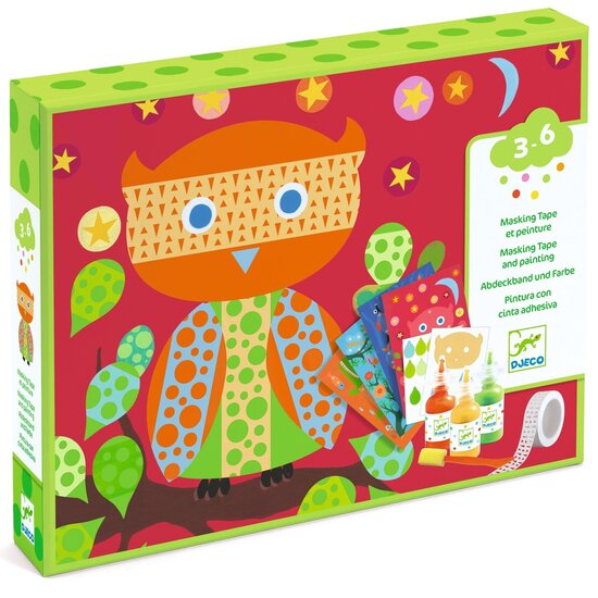 Djeco Peinture à l'éponge Djeco Oh, c'est magique
