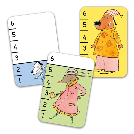 Djeco Djeco jeu de cartes Bata-Waf +3ans
