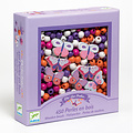 Djeco Djeco perles en bois - Butterflies