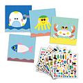 Djeco Djeco stickers créer des animaux marins