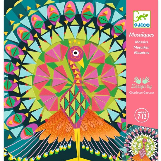 Djeco Mosaïques Coco - art au numéro +8 ans - Djeco