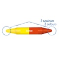 Djeco Crayons de cire double côtés 8 pièces - Djeco