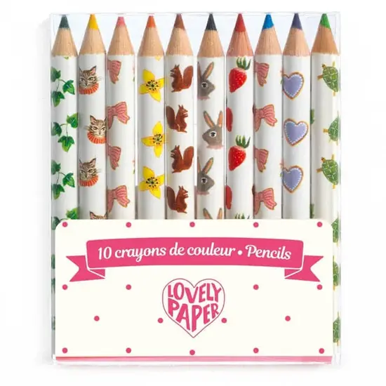 Djeco Djeco | Crayons de couleur Mini Aïko