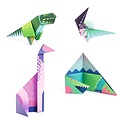 Djeco Origami facile dinosaures - Djeco