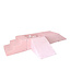 Moje Moje | Velours doux 4 éléments + piscine à balles 65 x 35 x 30 cm + 100 balles - rose clair