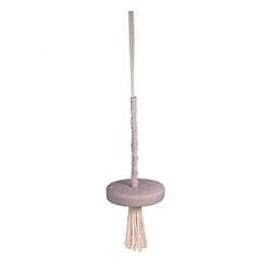 Baby Steps | Balançoire Junior Ronde Velours Rose
