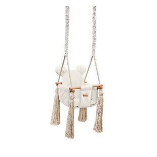 Baby Steps | Balançoire en Velours Écru