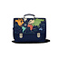 Caramel et Cie Caramel & Cie | Cartable Moyen World Map