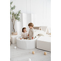 Moje Moje | Piscine à balles Bouclé - Blanc 90x30 cm + Balles