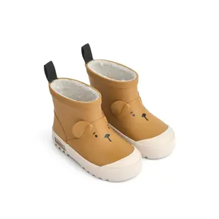 Liewood | Bottes de pluie thermiques Jesse Bear - Golden Caramel