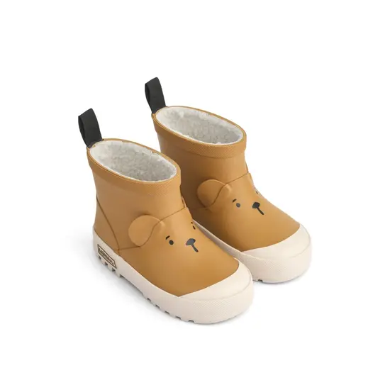 Liewood Liewood | Bottes de pluie thermiques Jesse Bear - Golden Caramel