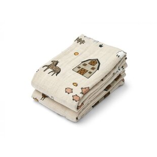 Liewood Lewis Mousseline 2-Pack Colour Farm/Sandy