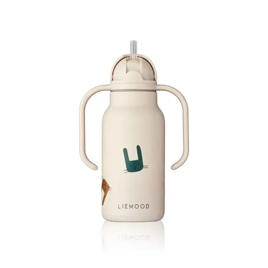 Liewood Liewood | Kimmie Printed Bottle 250ml Bunny / Sandy