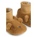 Liewood Liewood | Pantoufles en peluche Beth Bear - Golden Caramel