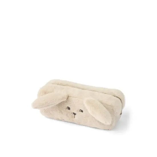 Liewood Liewood | Trousse à crayons en peluche Beno Rabbit - Mist