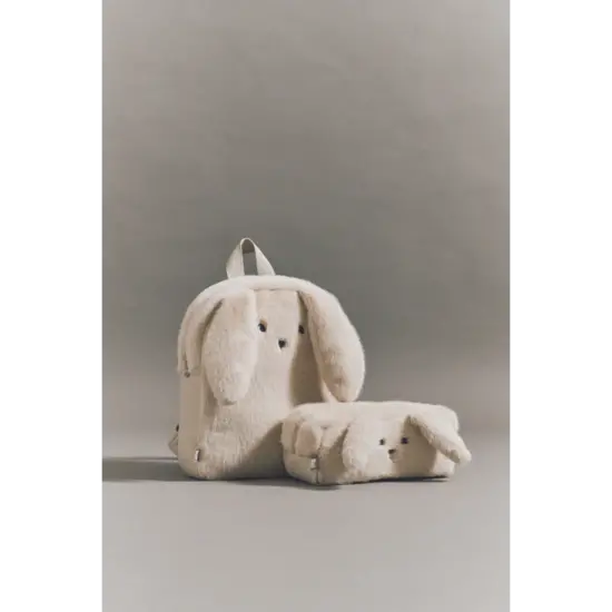 Liewood Liewood | Trousse à crayons en peluche Beno Rabbit - Mist