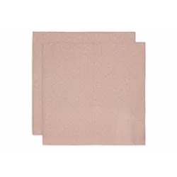 Jollein | Lingette hydrophile grande 115 x 115 cm Miffy Silhouettes - Wild Rose - 2 pièces