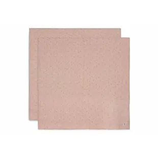 Jollein | Lingette hydrophile grande 115 x 115 cm Miffy Silhouettes - Wild Rose - 2 pièces