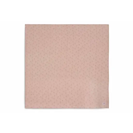 Jollein Jollein | Lingette hydrophile grande 115 x 115 cm Miffy Silhouettes - Wild Rose - 2 pièces