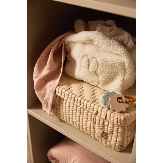 Jollein Jollein | Lingette hydrophile grande 115 x 115 cm Miffy Silhouettes - Wild Rose - 2 pièces