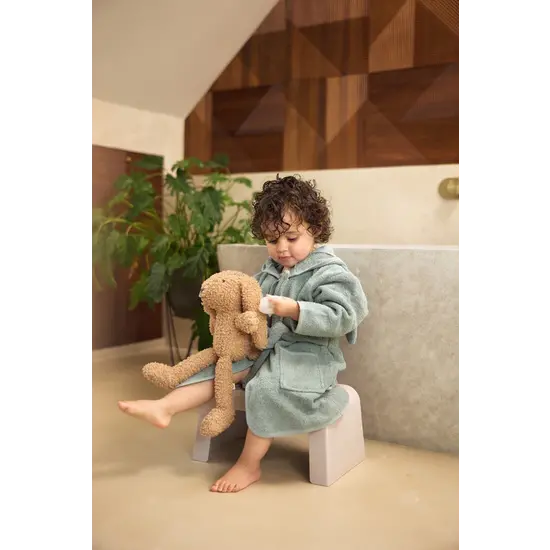 Jollein Jollein | Peignoir 1-2 ans - Vert mer