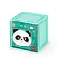 Legami Legami | Boîte de rangement empilable pour bureau - Cutie Cube - Panda