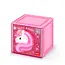 Legami Legami | Boîte de rangement empilable pour bureau - Cutie Cube Unicorn