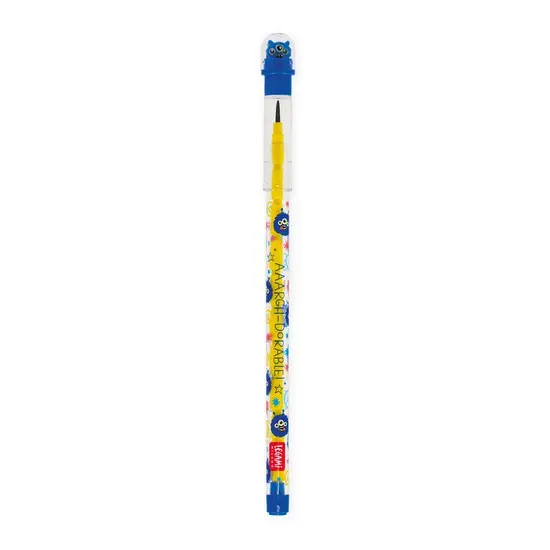 Legami Legami | Crayon empilable avec gomme - Prenez un conseil - Monster