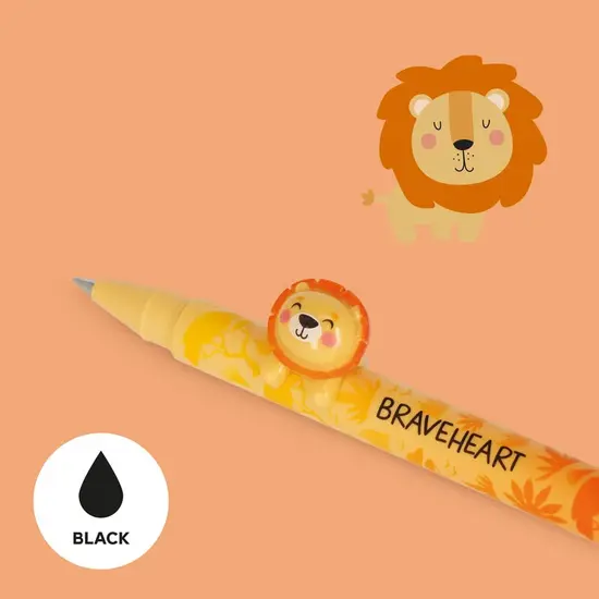 Legami Legami | Stylo gel - Lovely Friends - Lion