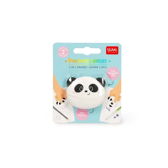 Legami Legami | Gomme 2 en 1 - Gomme Pantastic - Panda