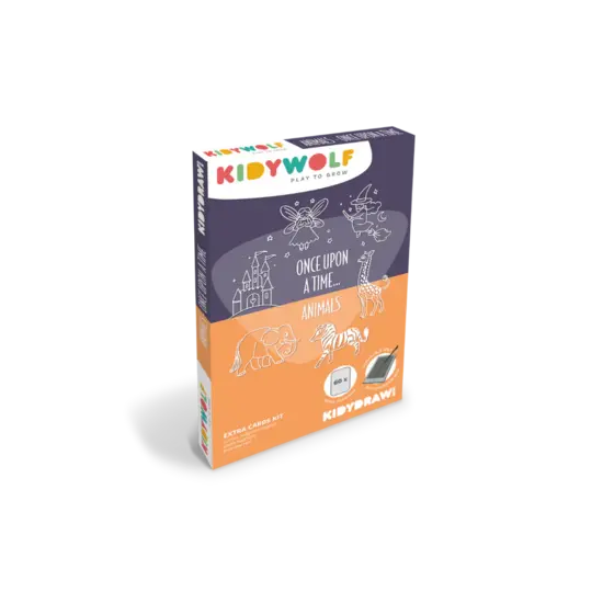 Kidywolf Kidywolf | Recharge Kidydraw - Mini Il était une fois et les animaux