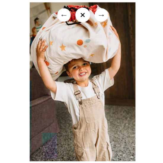 Play and Go Play&Go | Original - Double Print Sac de rangement et tapis de jeu Circus