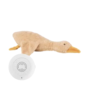 Flow Amsterdam | Liva Marron - Peluche rechargeable avec capteur de fréquence cardiaque