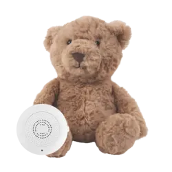 Flow Amsterdam | Lou Marron - Peluche rechargeable avec capteur de fréquence cardiaque