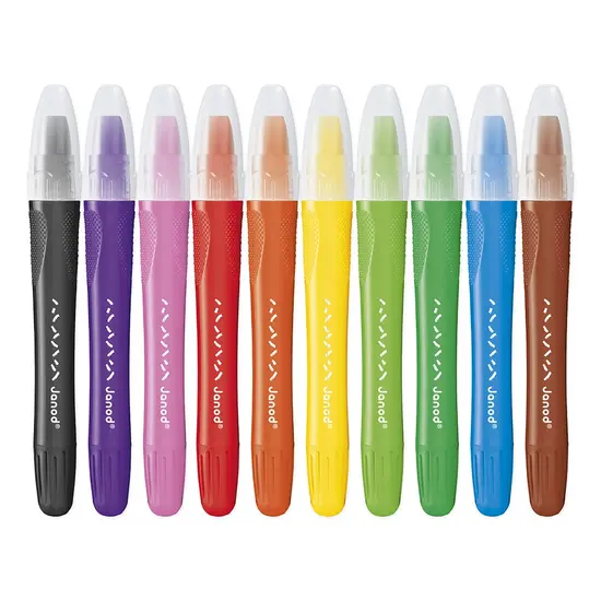 Janod speelgoed Janod | Crayons Gel x10