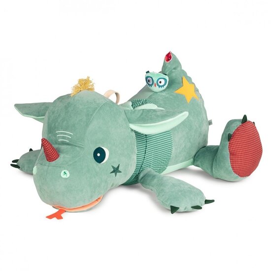 Lilliputiens Lilliputiens | Joe le dragon Grande peluche Gardien du trésor
