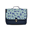 Caramel et Cie Caramel & Cie | Cartable Moyen Blue Wild Trip